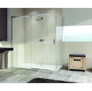 Bočná zástena k sprchovacím dverám 80x200 cm Huppe Aura elegance chróm lesklý 401606.092.322