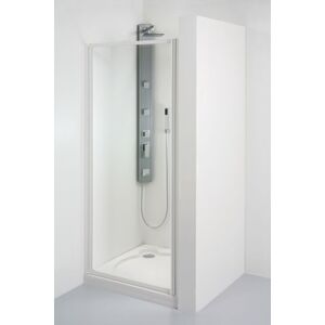 TEIKO sprchové dvere otváravé SDKR 1/90 SKLO BIELY 90x185 V331090N52T51001
