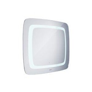 NIMCO Ľad zrkadlo zrkadlo LED 650x800 rám hliníkový ZP 7001-S ZP 7001-S