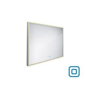 NIMCO Ľad zrkadlo zrkadlo LED 900x700 rám hliníkový ZP 13019V ZP 13019V