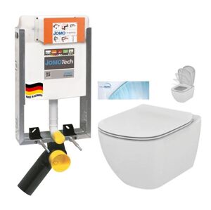 JOMO modul pre zamurovanie bez sedátka + WC Ideal Standard Tesi so sedadlom SoftClose, AquaBlade 164-14600479-00 TE1