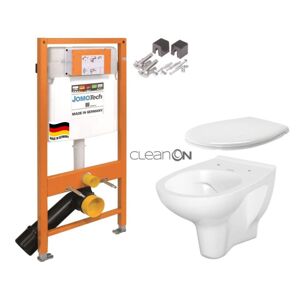 JOMOTech modul pre závesné WC bez sedátka + WC CERSANIT ARTECO CLEANON + SEDADLO 174-91100700-00 AT2