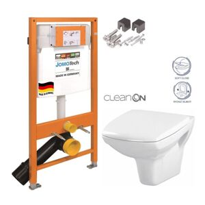 JOMOTech modul pre závesné WC bez sedátka + WC CERSANIT CLEANON CARINA + SEDADLO 174-91100700-00 CA2