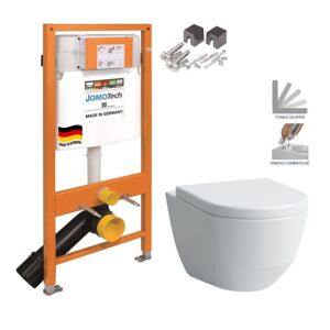 JOMOTech modul pre závesné WC bez sedátka + WC LAUFEN PRO + SEDADLO 174-91100700-00 LP3