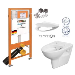 JOMOTech modul pre závesné WC bez sedátka + WC CERSANIT CLEANON PARVA + SEDADLO 174-91100700-00 PA2