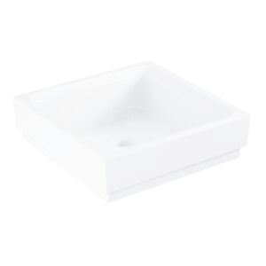 GROHE - Cube Ceramic Umývadlo bez prepadu, 400 mm x 400 mm, PureGuard, alpská biela 3948200H
