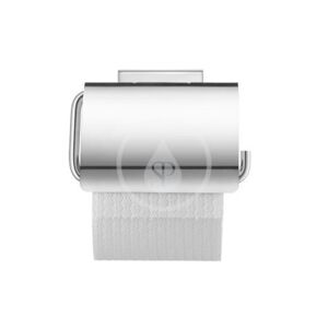 DURAVIT - Karree Držiak toaletného papiera s krytom, chróm 0099551000