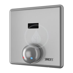 SANELA - Senzorové sprchy Ovládanie spŕch so zmiešavacou batériou, nehrdzavejúca oceľ/chróm SLS 02