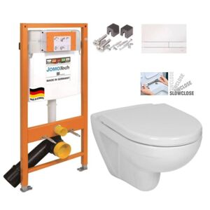 JOMOTech modul pre závesné WC s bielou doskou + WC JIKA LYRA PLUS + SEDADLO duraplastu SLOWCLOSE 174-91100900-00 LY5