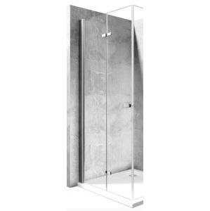 REA - Zalamovacie sprchové dvere Best 100 bez profilu pro niku REA-K1305