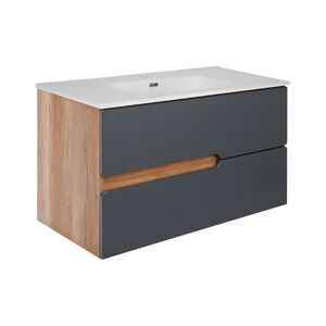 A-Interiéry - Koupelnová skříňka s keramickým umyvadlem Sofie CA 100 sofie ca100