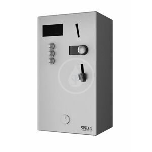 SANELA - Nerezové příslušenství Mincový automat na jednu až tri sprchy – interaktívne ovládanie SLZA 01N