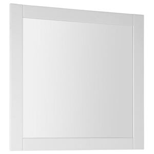 AQUALINE - FAVOLO zrkadlo v ráme 80x80 cm, biela mat FV080