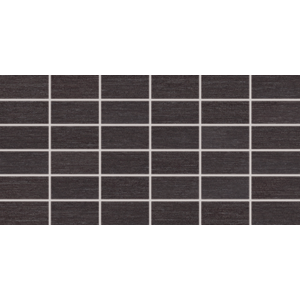 Mozaika Rako Fashion čierna 30x60 cm mat DDMBG624.1