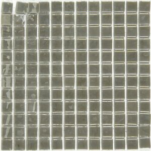 Sklenená mozaika Mosavit Metalico platino 30x30 cm lesk METALICOPL