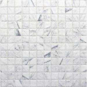 Sklenená mozaika Mosavit Marble callacata 30x30 cm mat MOSCALACATTA