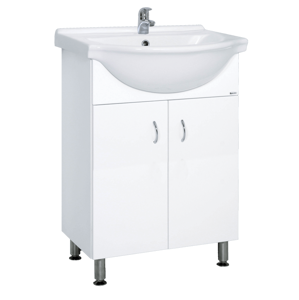 Kúpeľňová skrinka s umývadlom Multi Pro 52x41,2 cm biela PRO50NOVA