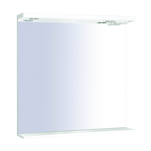 Zrkadlo s osvetlením Keramia Pro 70x80 cm biela PROZRCK70IP